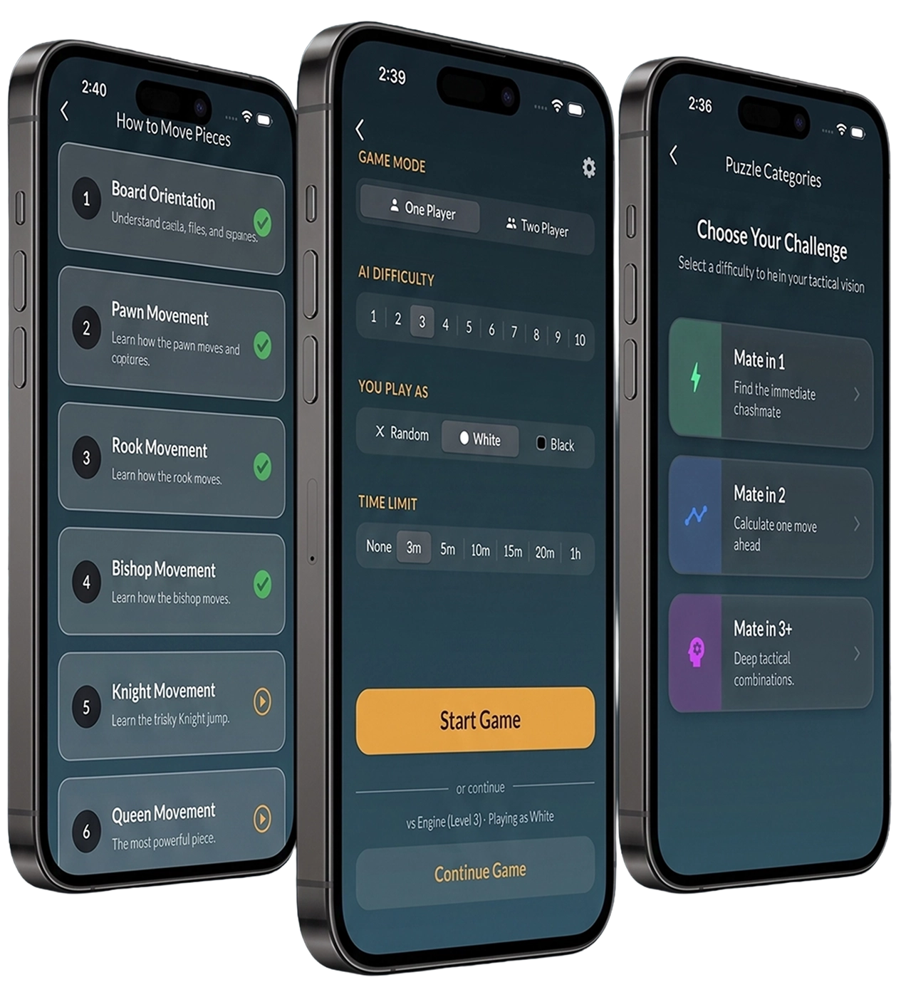 Chess Coach app download section showing latest version features